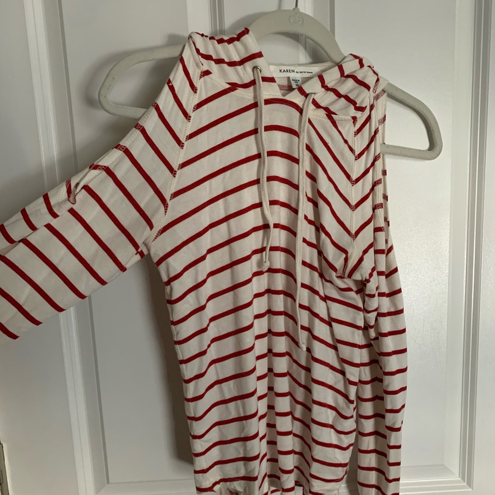 Karen Kane  Hooded top